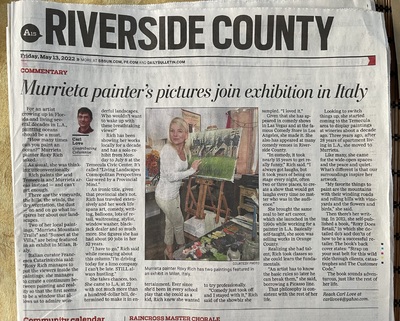 Roxy Rich Featured In The Press Enterprise