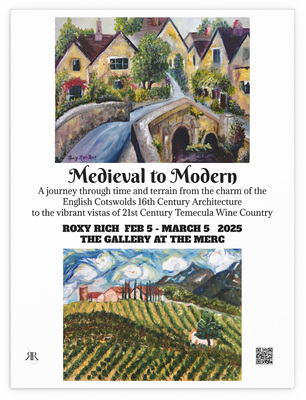 Roxy Rich Solo Exhibit  Medieval To Modern  The Merc Gallery